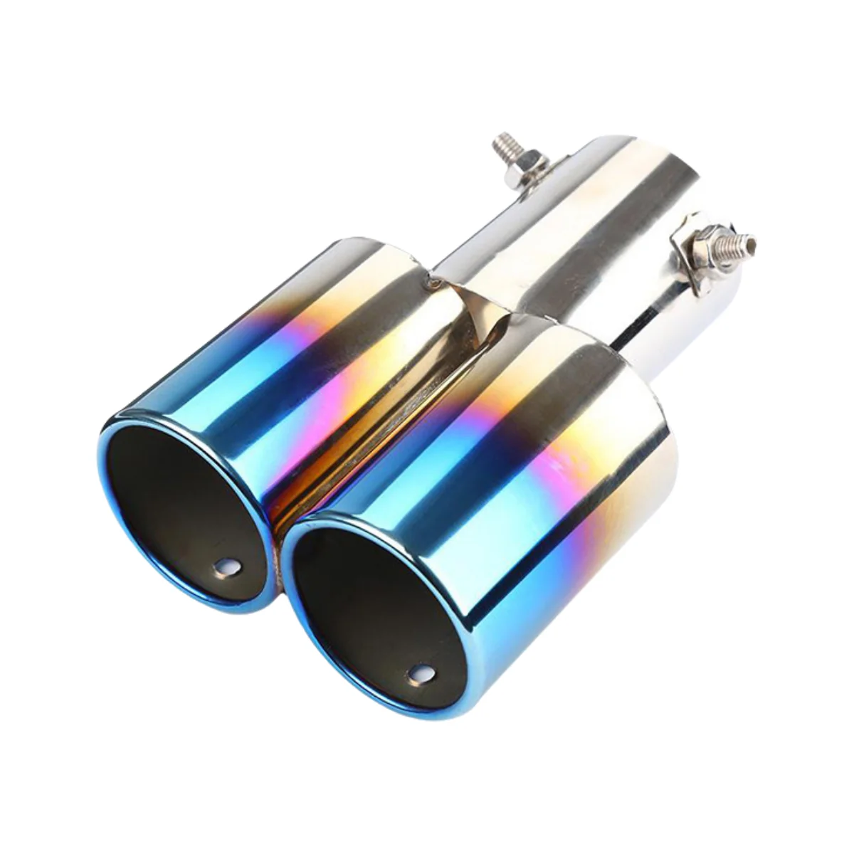 Car Exhaust Tail Pipe 304 Stainless Steel Tail Throat For Mercedes Benz E-Class W212 Exhaust Tips