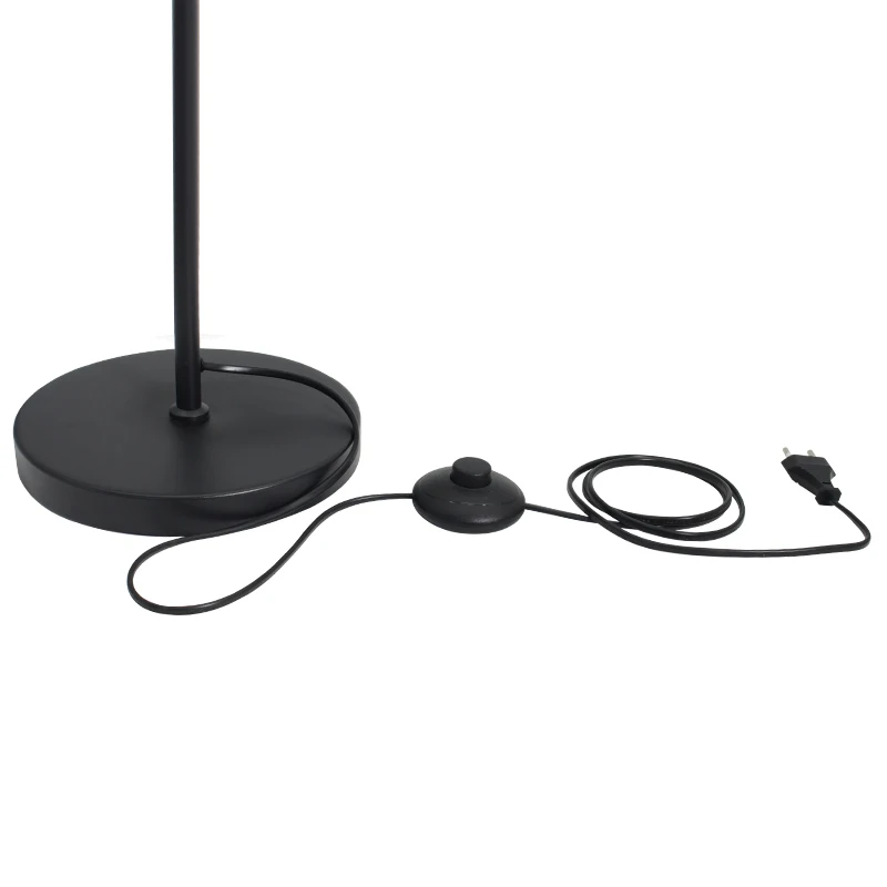 Amazon Nordic Simple Globe Three-color  Bulb Tea Table LED light Floor Lamp for bedroom living room crafts and reading