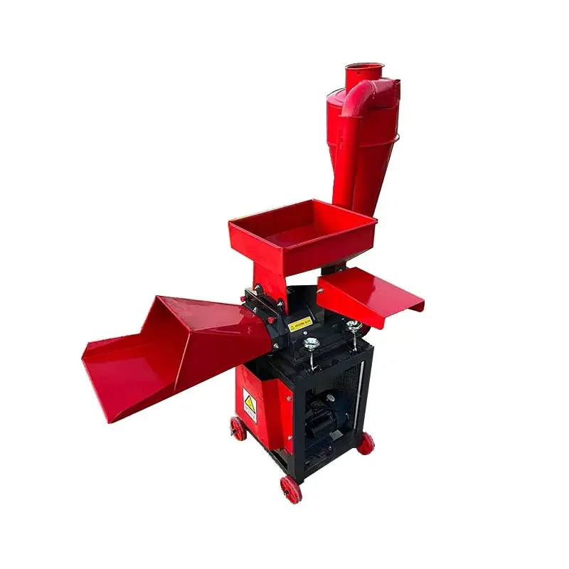 Agricultural Feed Processing Machinery Animal Grass Straw Feed Mill Multi-functional Chaff Cutting Machine Chopping Machine