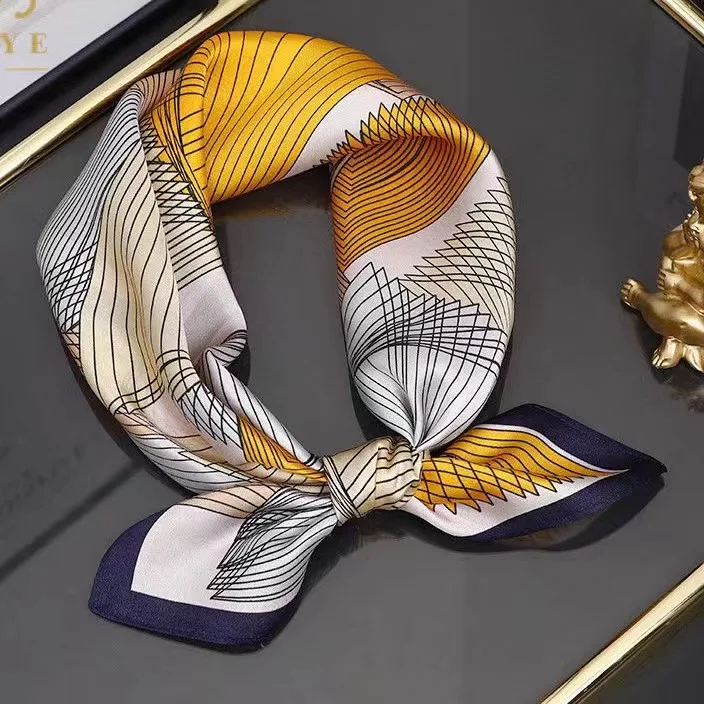 53*53 CM  luxury Scarves for wholesale silk scarf fashion head scarfs for women