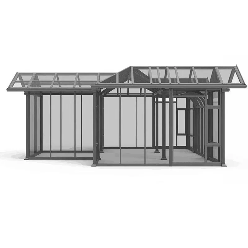 modern Garden Sun Room Glass House commercial glass houses