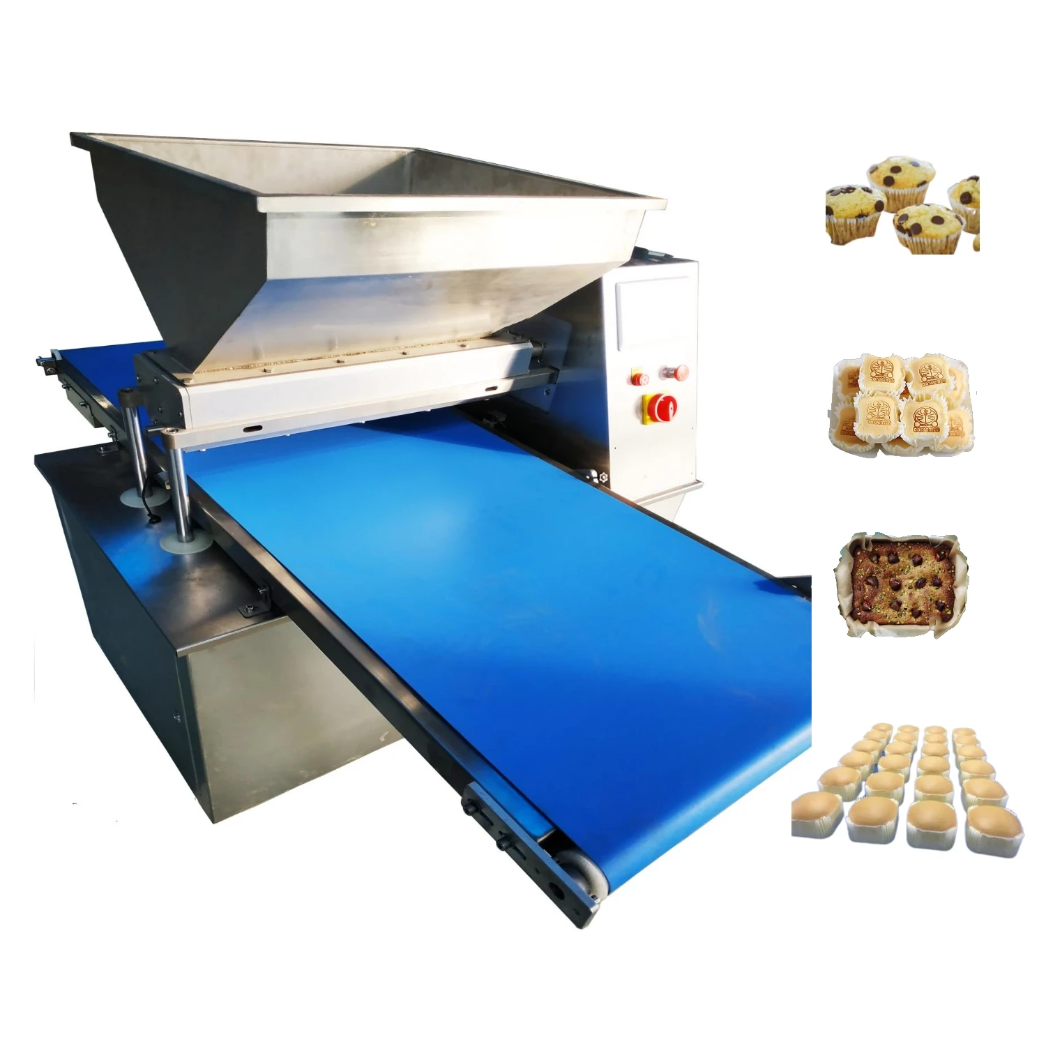 Wanli Automatic Sponge Cakes Depositor Machine For Cake Coating