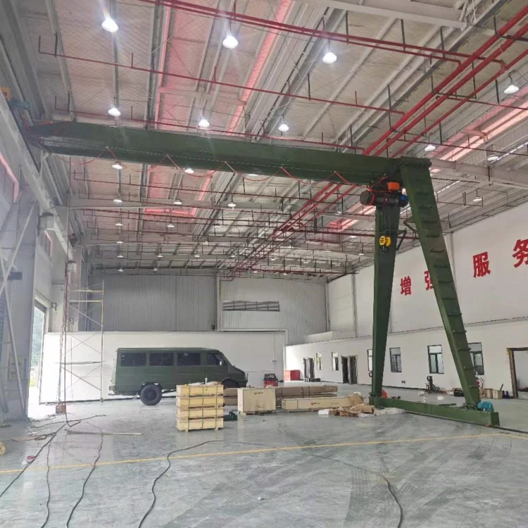 Low Price portal customizable 30 ton 50 m model electric hoist portal gantry crane for sale