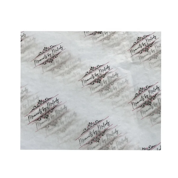 Colored custom printed factory direct sales packaging tissue paper