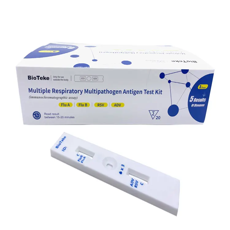 IVD Medical Diagnostic Reagents RSV Nasal Test Cassette Respiratory Syncytial Virus Antigen Detection Rapid Test Kits