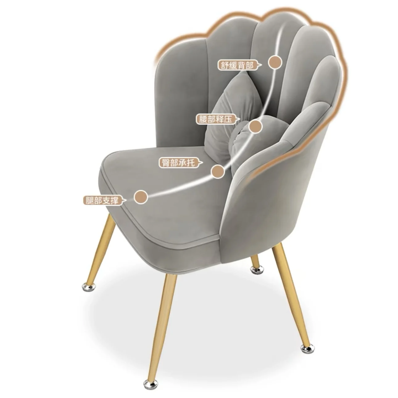Single Sofa Chair Modern Living Room Chairs Set Furniture Living Room Luxury Chair Velvet Armchairs For The Living Room Luxury