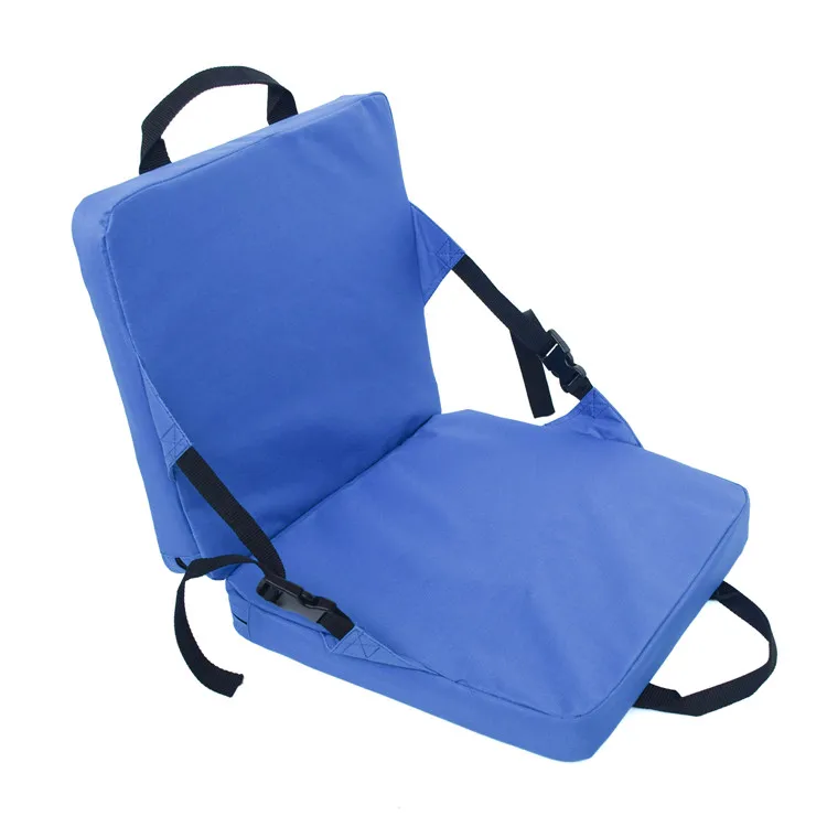 Easy Carrying Thick Padded Foldable Stadium Seat Cushion for Camping and Outdoor Activities