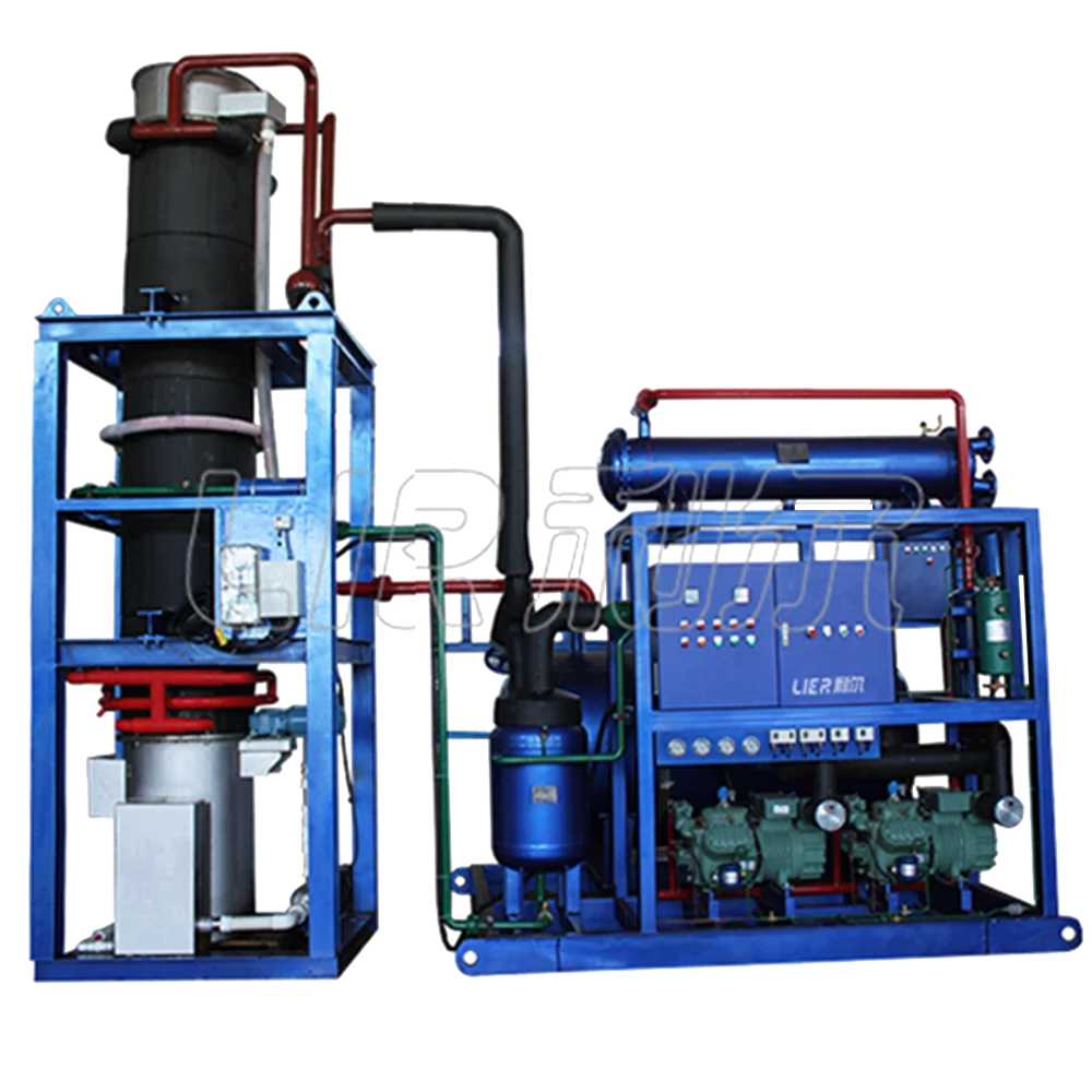 Ice Maker Machine Tube Ice Maker Machine For Food Drinking Automatic Tube Ice Making With CE Price 1T 2ton 5 10 15 20 25 30 tons