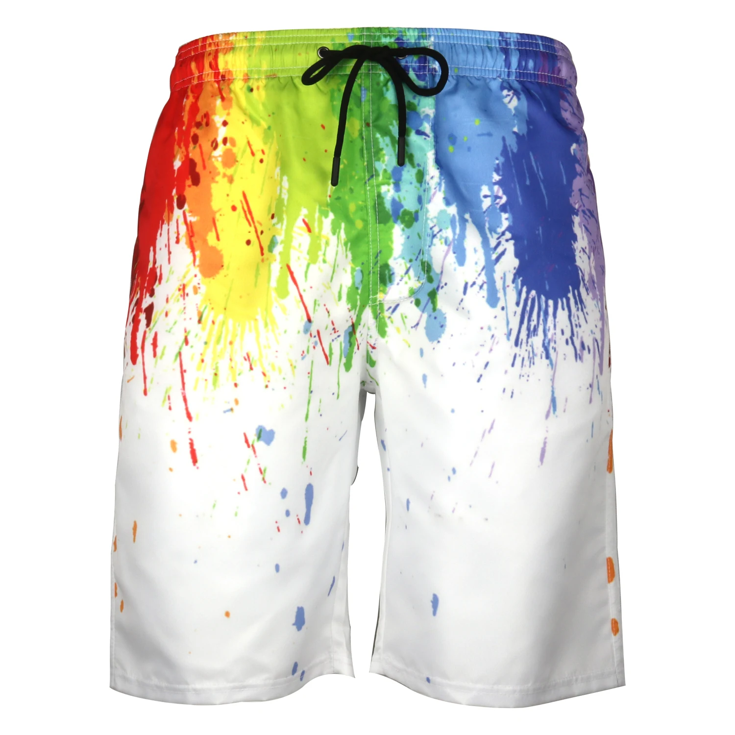Boardshorts Factory Wholesale Custom logo 4 way stretch surf fight mens beach swim trunk shorts
