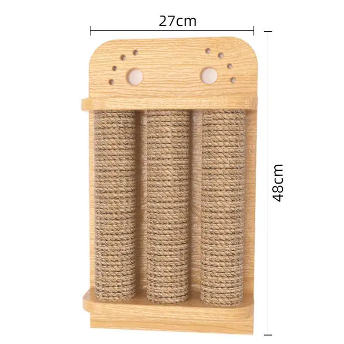 Sustainable All-Solid Wood Cat Climbing Frame Hanging Wall Cat Nest Tree