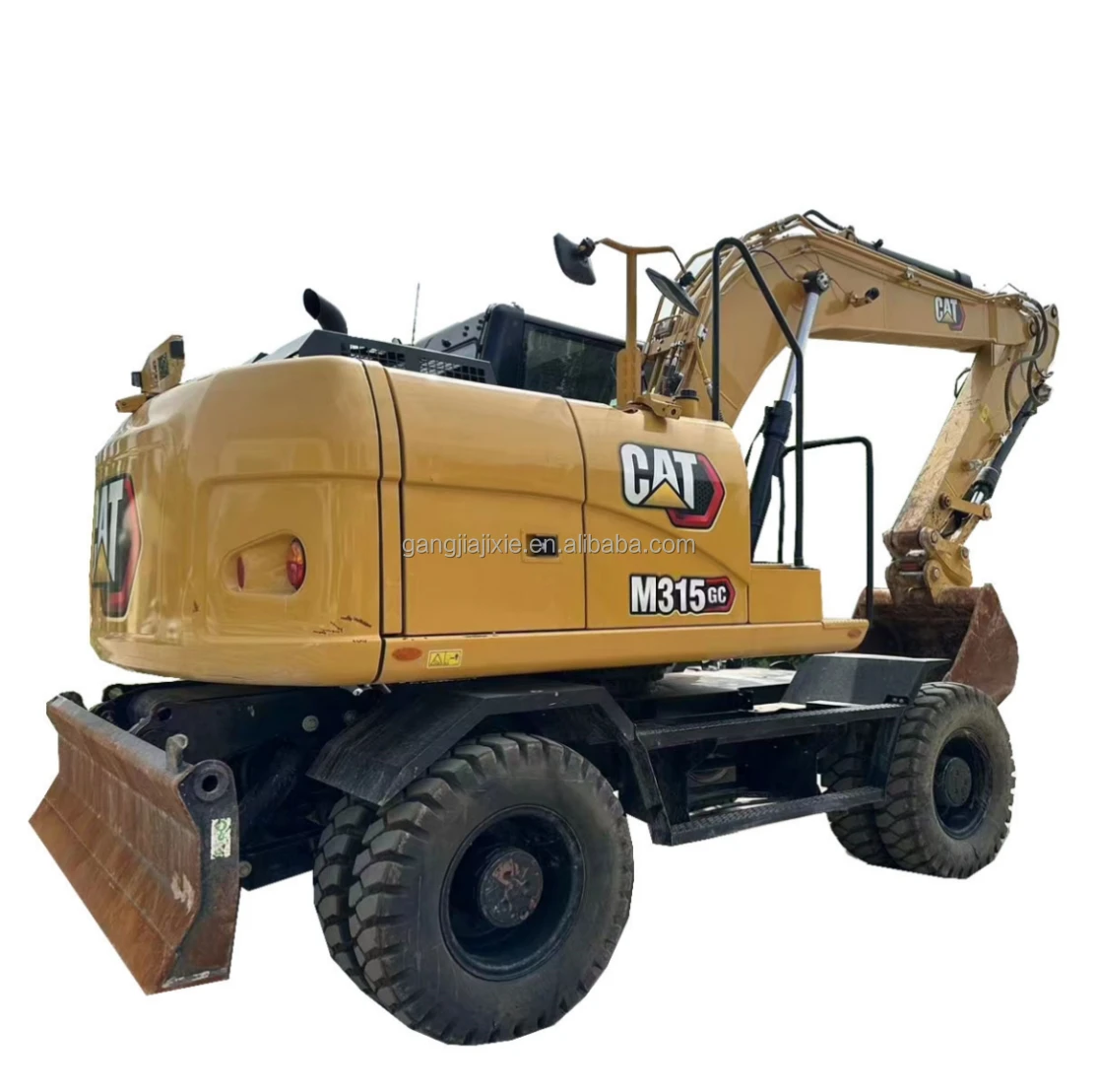 CAT M315 used hydraulic excavators for farm construction 315 second hand wheel excavators