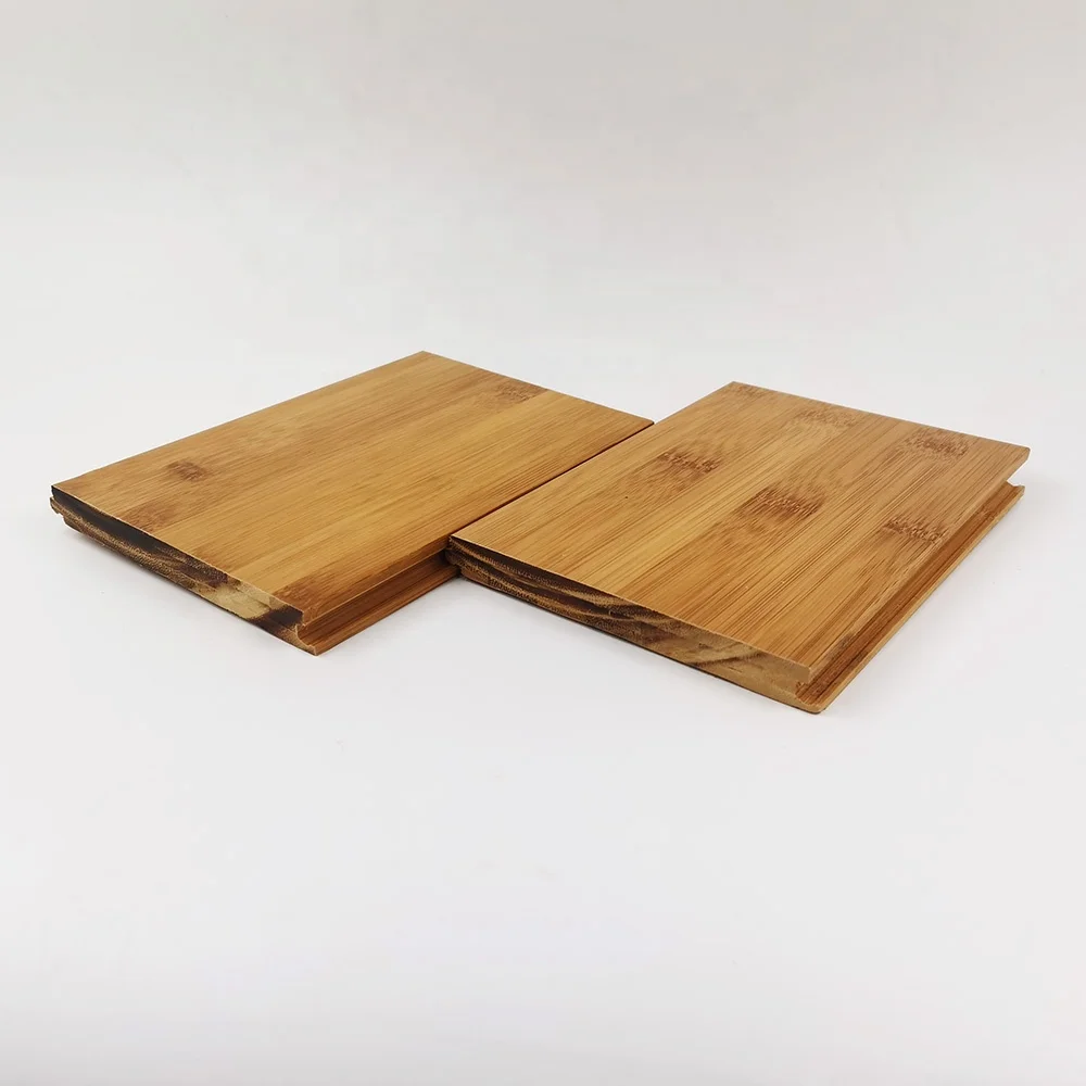 Натуральные вертикальные необработанные бамбуковые напольные покрытия