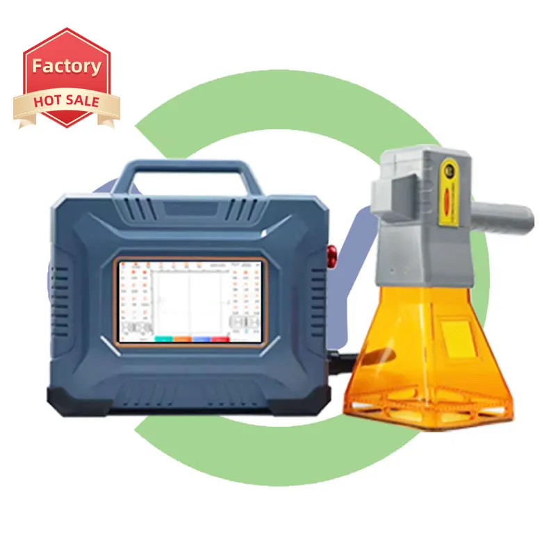 CNC LY Mini Portable Handheld Laser Marking Machine 20w/30w Small Size Fiber Laser Engraver Supports DWG Format