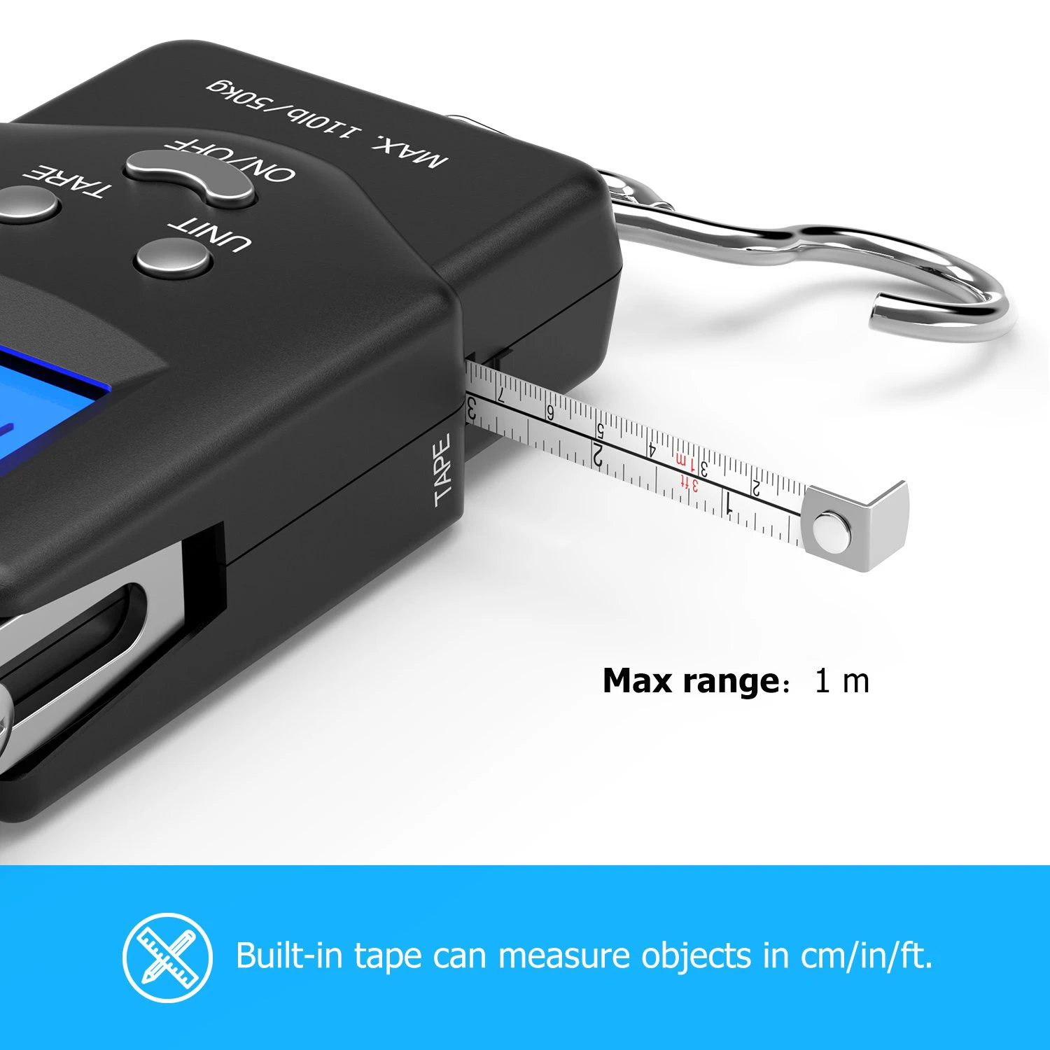 2024 Hot Selling LED Display Electronic Portable Small Express Weighing Portable Household Digital Electronic Scale