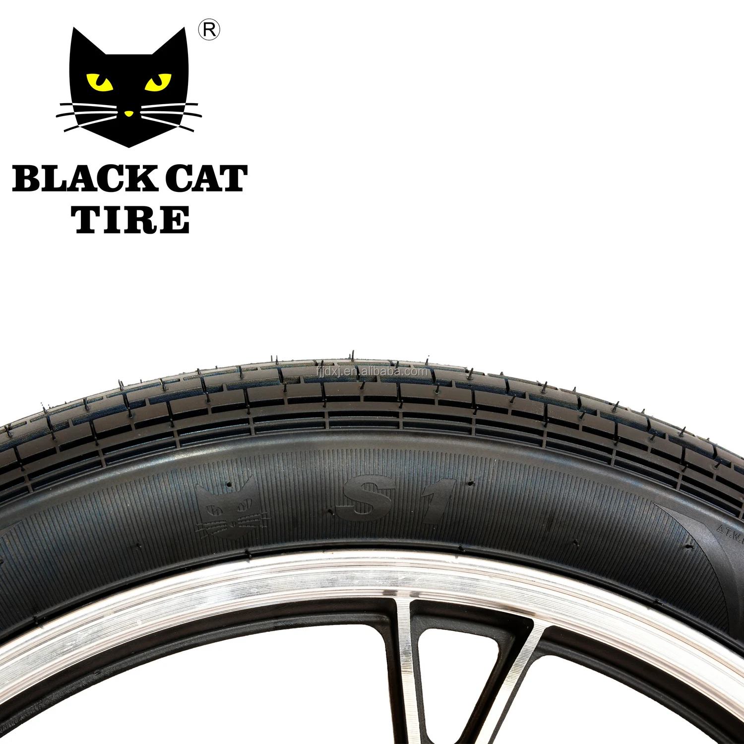 Wholesales Black Cat motorcycle  tire 2.75-18 high quality rubber tire