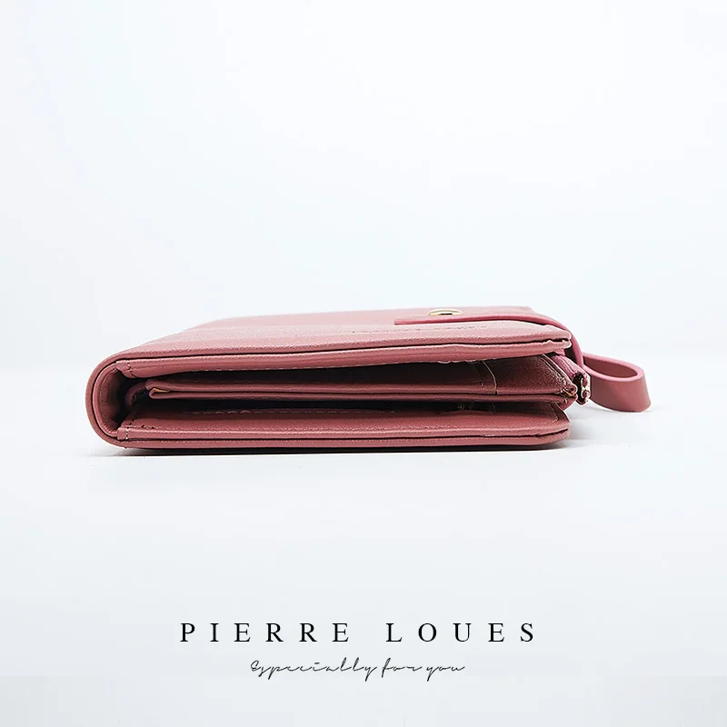Front Pocket classical thin MInimalist Rfid PU Slim wallet