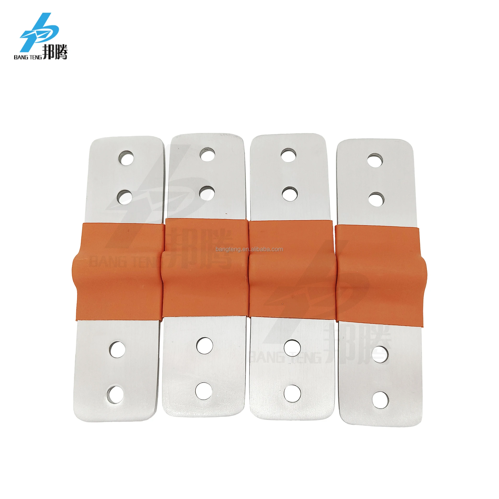 3.0mm Thick Aluminum Soft Connection Al1060 Aluminum Busbar 0.1mm copper foil  for Battery Accessories Flexible Aluminum Busbar