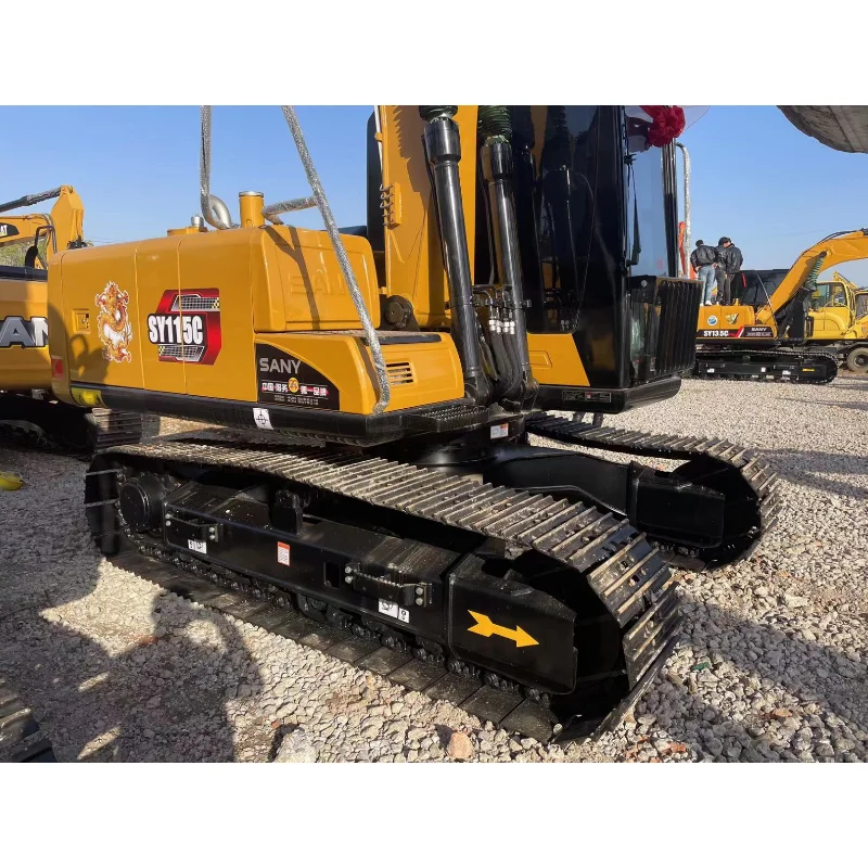 Used mechanical equipment form China SANY excavator SANY 135 SY135 135C 13 ton small excavator with good condition