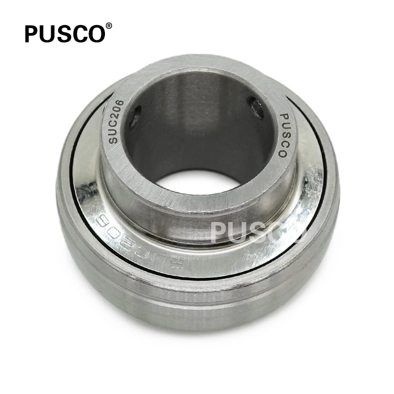 PUSCO Pillow Block Bearing SUC206 30*62*38mm Stainless Steel Insert Ball Bearing UC206 SUC206