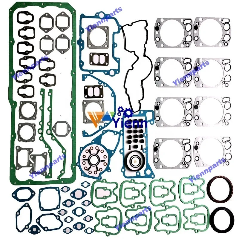 GE08T GE08TI Overhaul Full Gasket Kit With Head Gasket For Doosan Daewoo Marine Generator