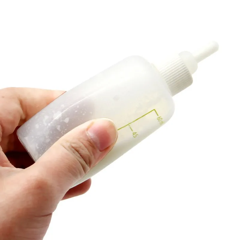 Оптовая торговля Бутылочки для домашних животных 60 мл пластиковая дешевая бутылочка кормления молока собак и кошек