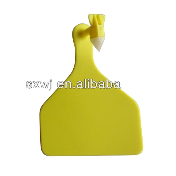 WJ404 single Livestock TPU  Ear Tags for Cow Sheep Pigs GPS Visual Tracking Animal ID