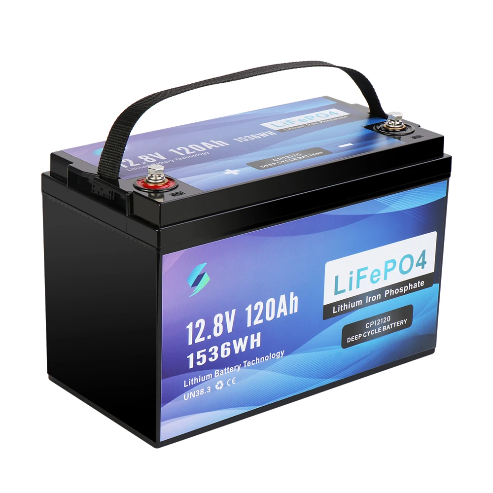 Длительный срок службы морской лодки RV Солнечный 4000 циклов lifepo4 12v 100Ah 120ah 200Ah
