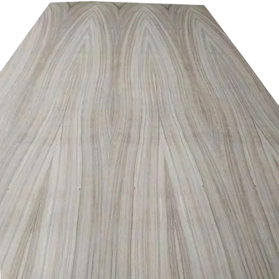 Teak Red oak Cherry ash Veneer Parota Laminated Fancy Plywood Tzalam faced MDF for Furniture and Stairs