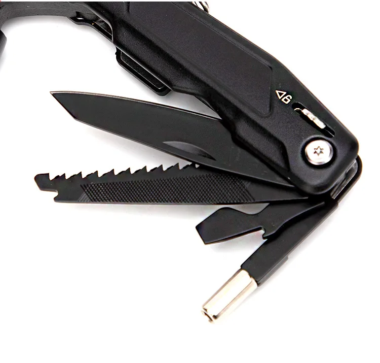 portable outdoor multi purpose hand tools stainless steel multitool hammer wrench pocket folding pliers set