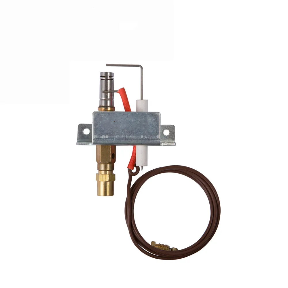 Popular ODS pilot burner for gas oven with spark plug and thermocouple