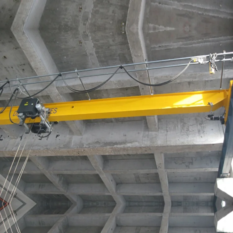 European Type EOT Single Girder Steal Cable Hoist lifting 5 ton 10 ton 16 ton European Bridge Cranes