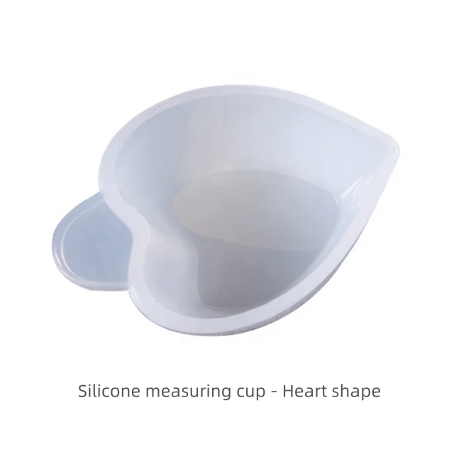 DLRT026 Factory Wholesale 30 50 100 250 350 450 600 1000ml with Graduated Silicone Measuring Cup Mixed Resin