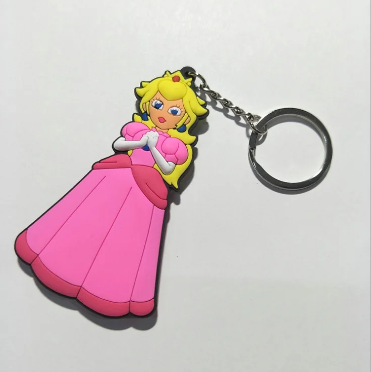 UFOGIFT Super Mario Bros 6 cm Action Figures PVC Toys Keychain Super Mario Keychain