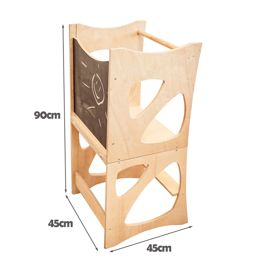 living room furniture wooden footstool children kitchen helper step stool kids learning tower