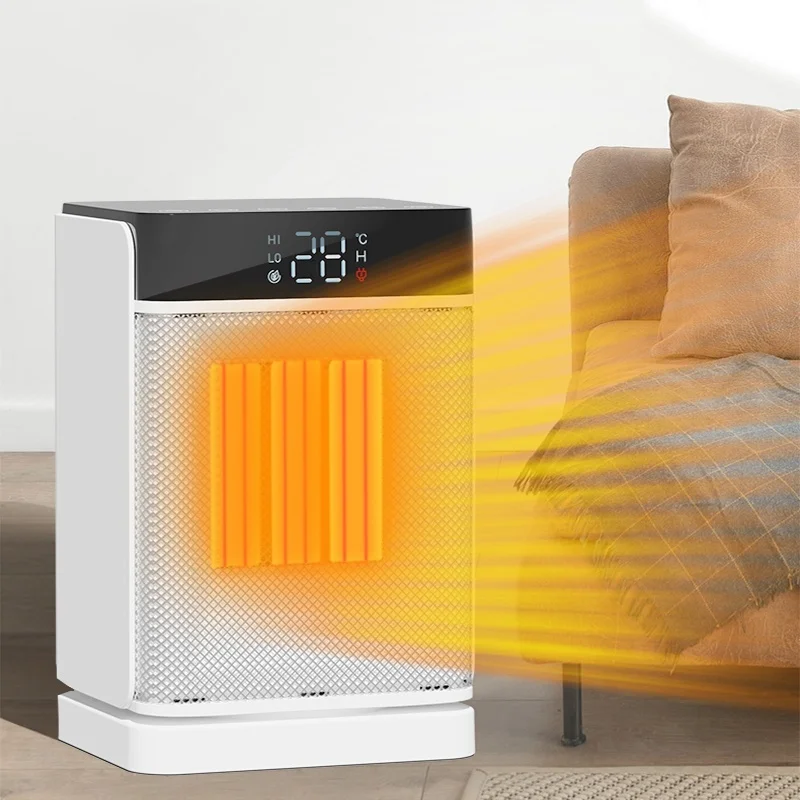 Space Heater Electric Heaters Indoor Portable with Thermostat Small Heater with Heating and Fan Modes for Office