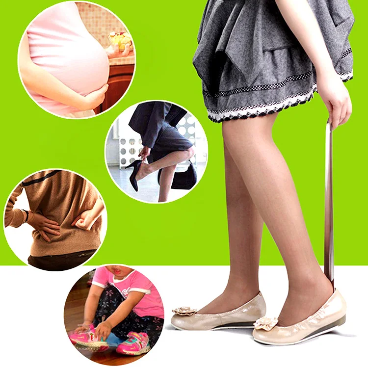 
Stainless steel shoe horn 