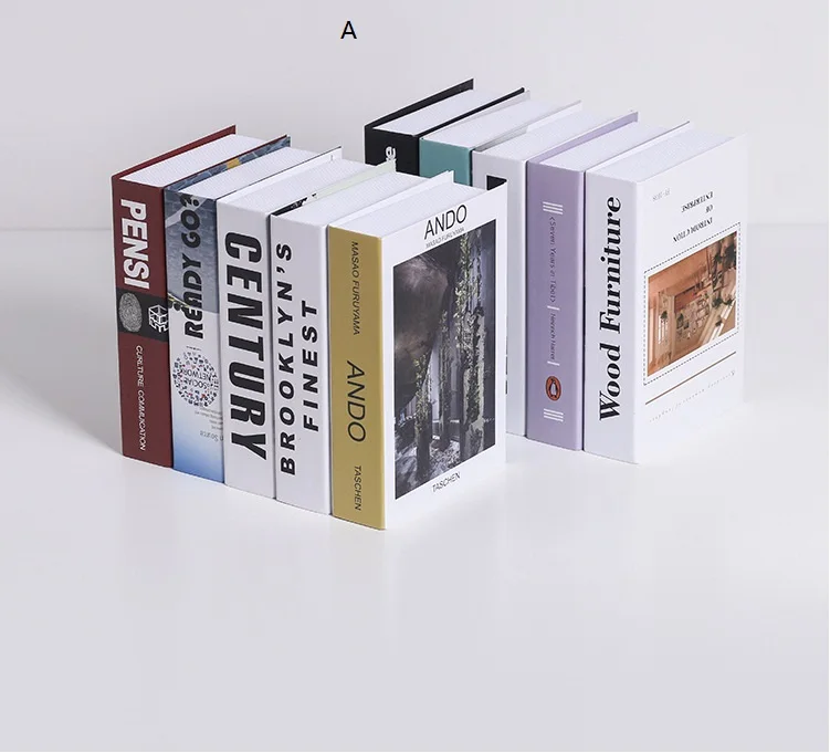 Modern Home Luxury Decor  decorative books Channel book decoration