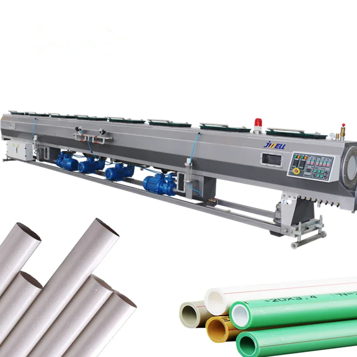 Jwell Machines PVC Pipe Extrusion Line manufacturers Cool Hot Water PPR Pipe Production Lines Domestic Pipe machines from China