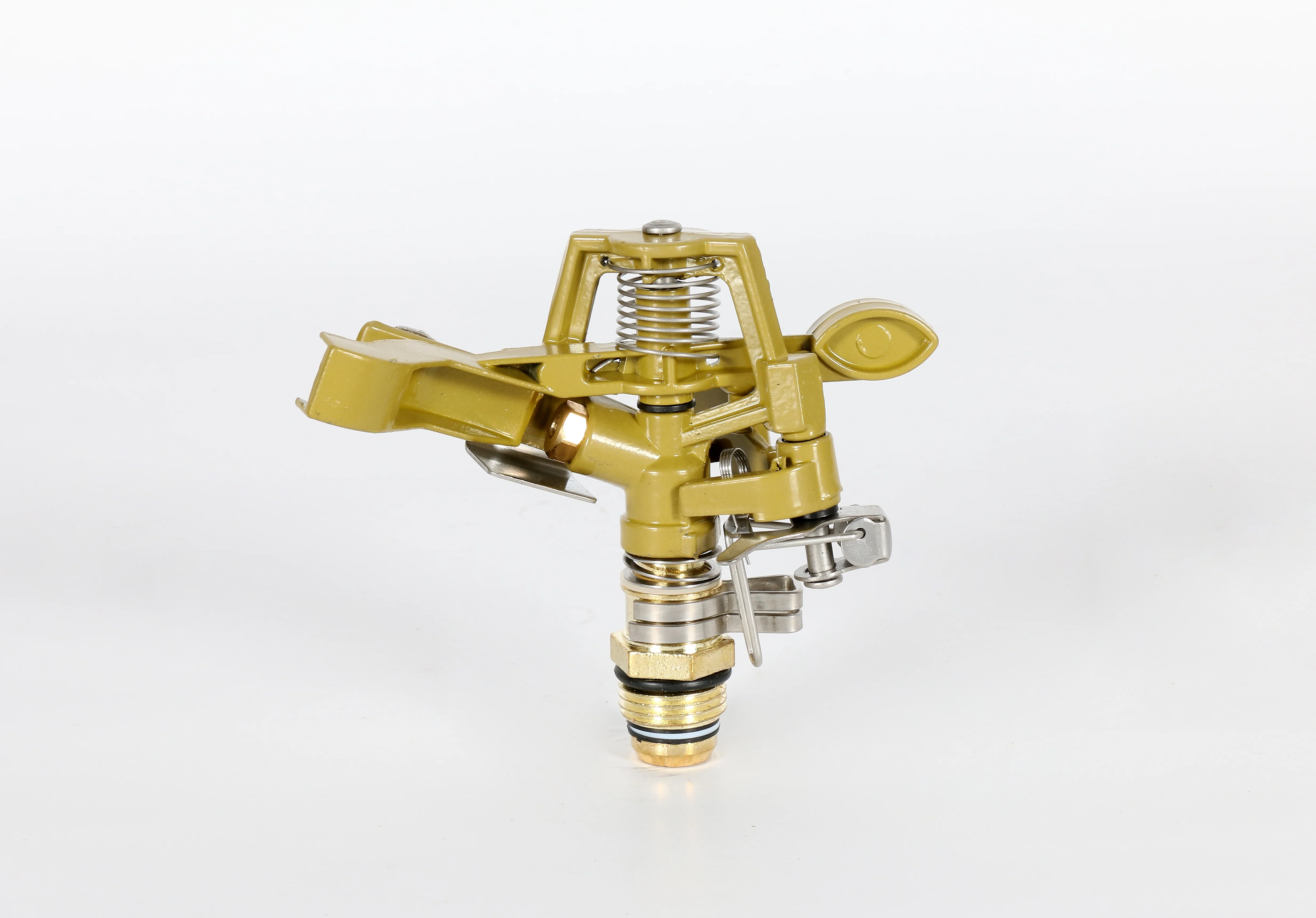 1/2 дюймовый полный или запасной круглый Цинковый Сплав Регулируемый Импульсный спринклер низкого давления из цинкового сплава с цинковым металлическим шипом