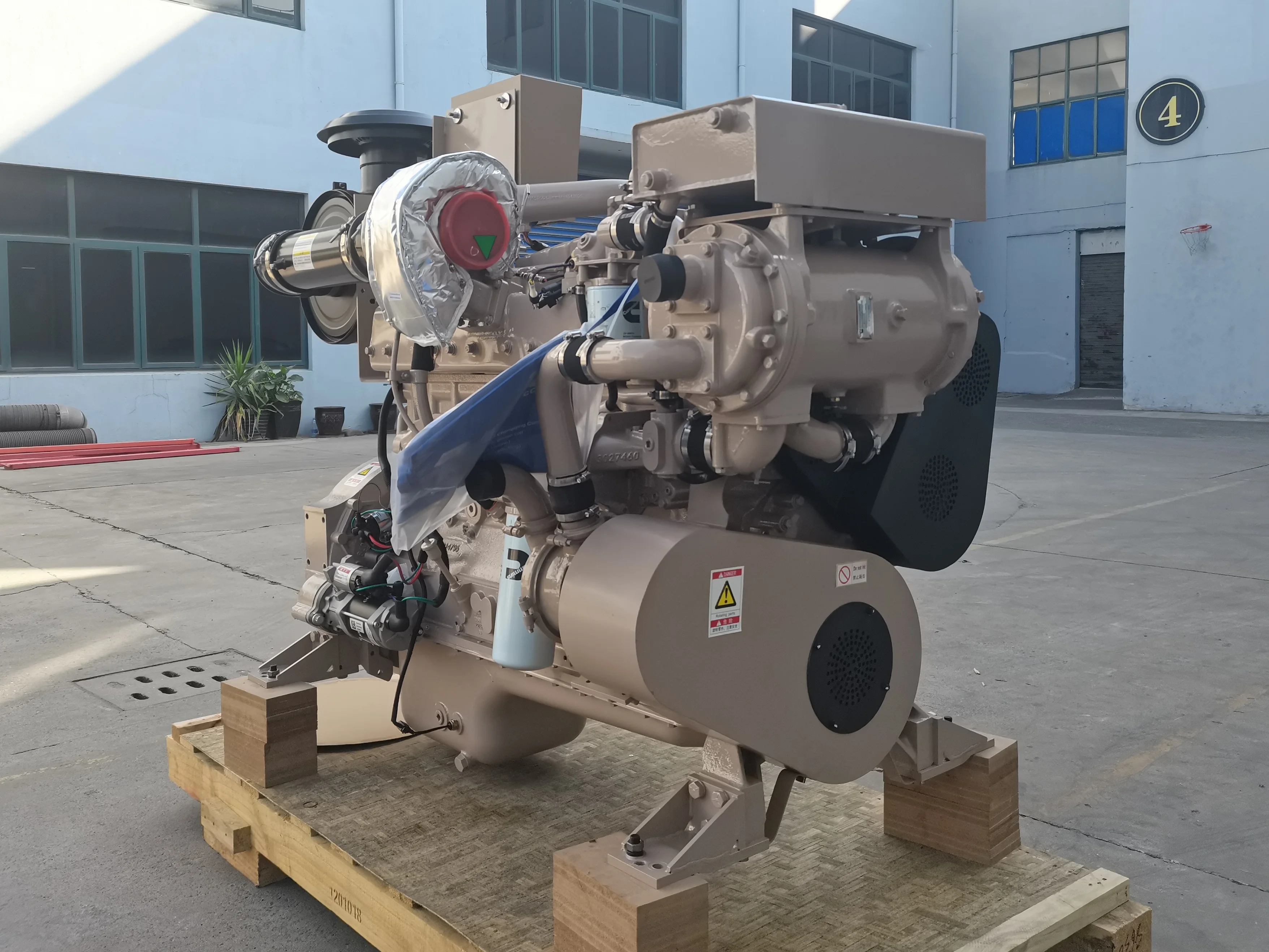 New type SCDC NTA855 series 4 stroke 6 cylinder 350hp marine diesel engine NTA855-M350 for ship for sale