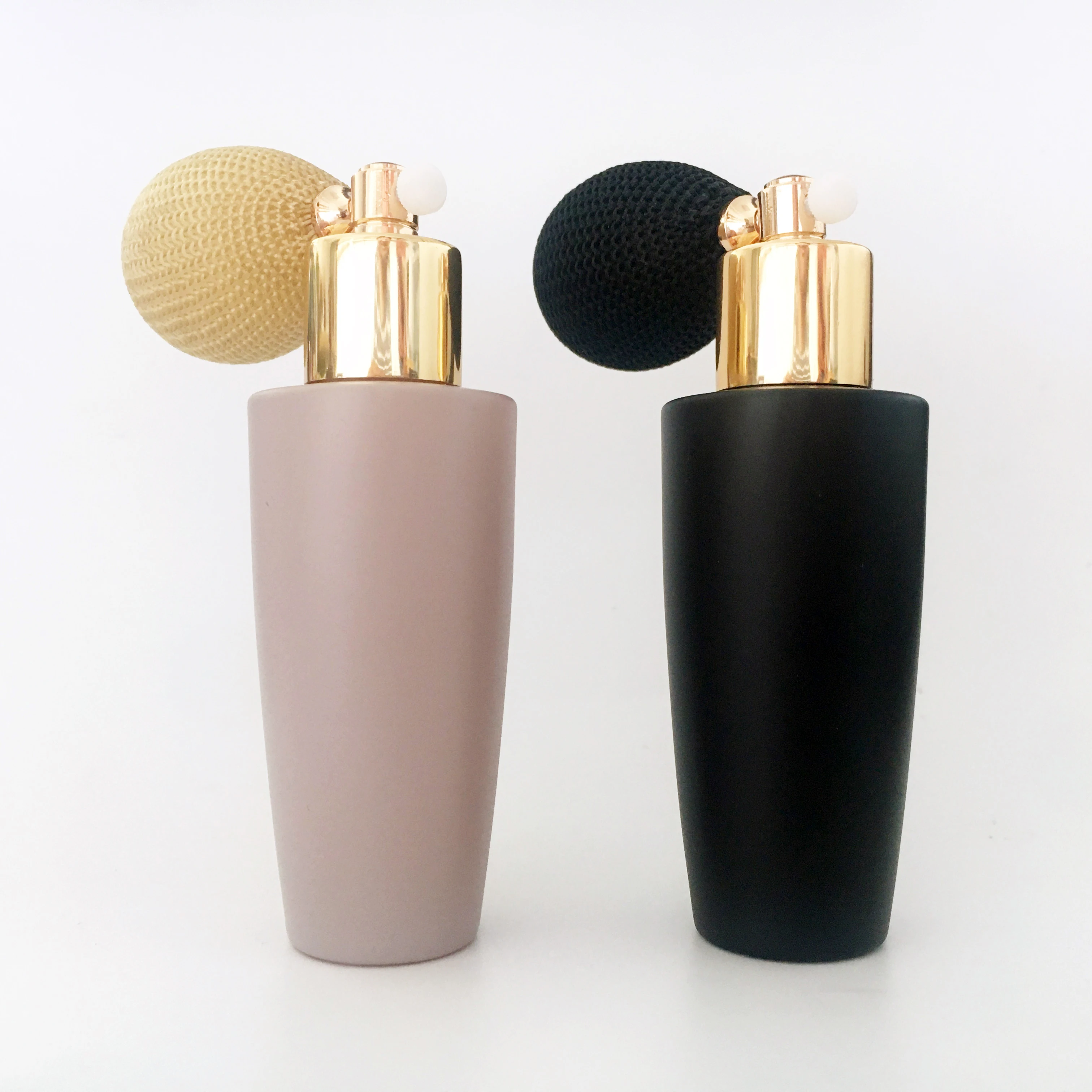 fabric air gas pump bulb spray atomizer powder spray bottle glass