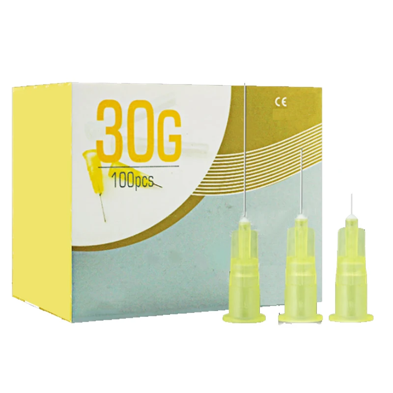 Disposable syringe hypodermic insulin needle mesotherapy needles 30g x 4mm 13mm 32Gx4mm 33G 31G 29G 13mm for mesotherapy