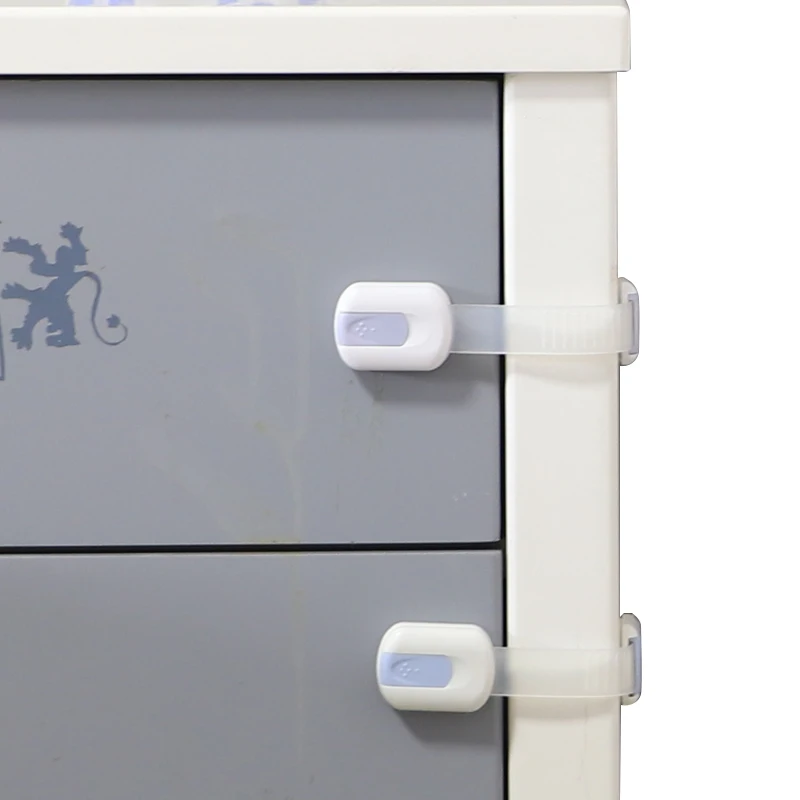 Wholesale Easy Use Multi function Adjustable Drawers Cabinet lock Children Safety Strap Lock