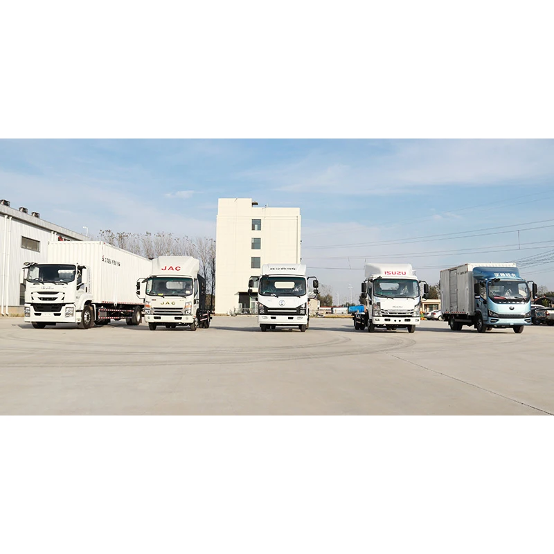 Low Price Isuzu 4*2 15 Ton Detachable Swap-Bodie Vehicle Van Cargo Truck