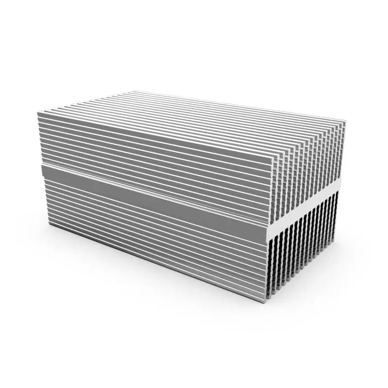Custom Aluminum heat sink led panel quantum board mechanical motor large aluminum server heat sink