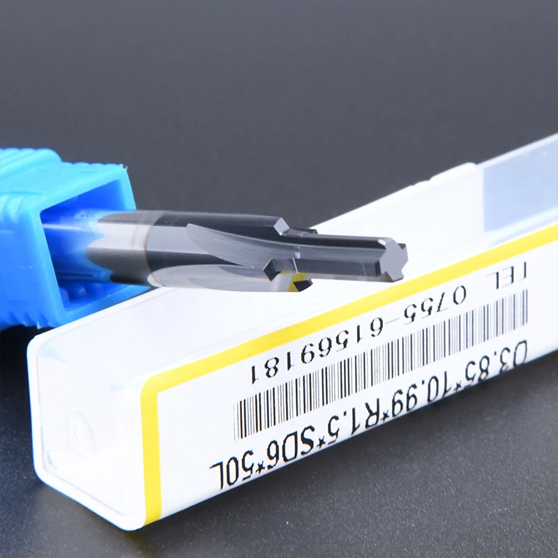 high quality CNC 4 flutes Solid Carbide Reamer spiral