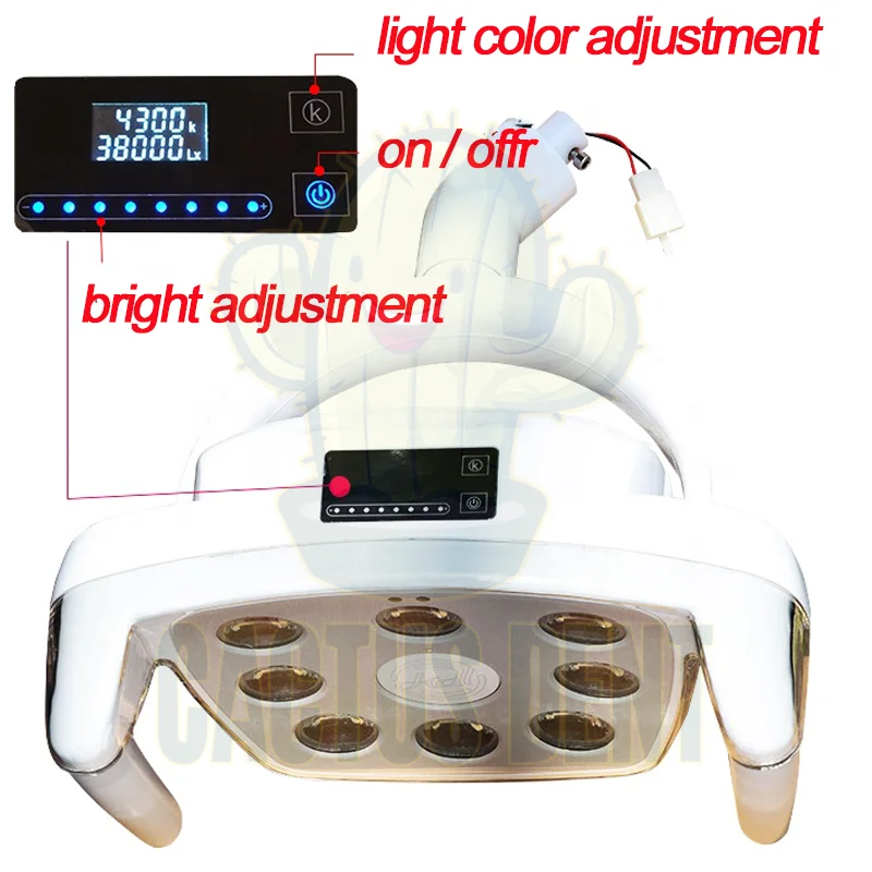 Dental equipment chair machine LED operating light oral lamp/LED dental surgical light implant surgery lamp for ENT