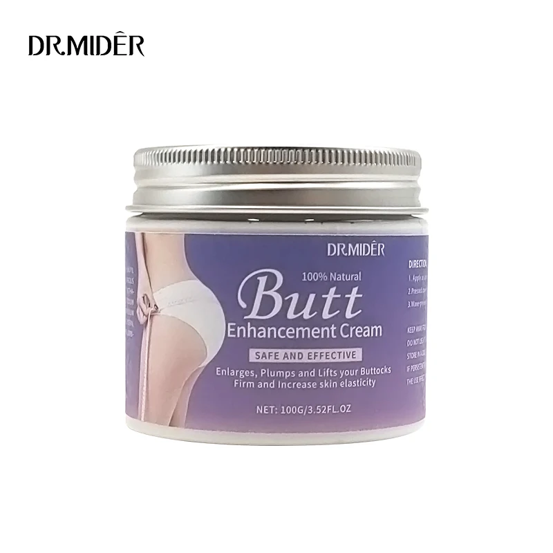 High Quality Best plant extracts 100% natural Women Hip Lift Up Cream Organic Side Free Effects Massage Butt Enhancement Cream