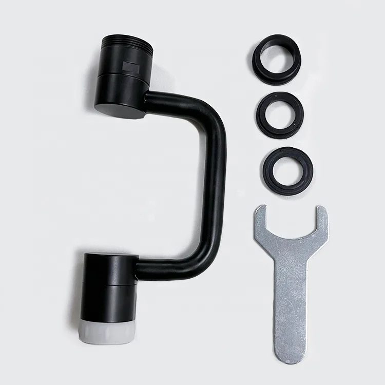 Rotatable Multifunctional Extension Faucet Aerator 1080 Degree Swivel Robotic Arm Water Filter Sink Water Tap Sink Fit Robinet