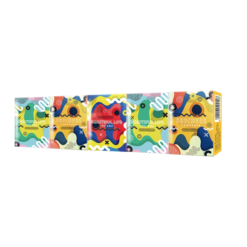 cheap price 1/4 folding 3 ply pocket tissue 4ply soft custom pocket tissue pack